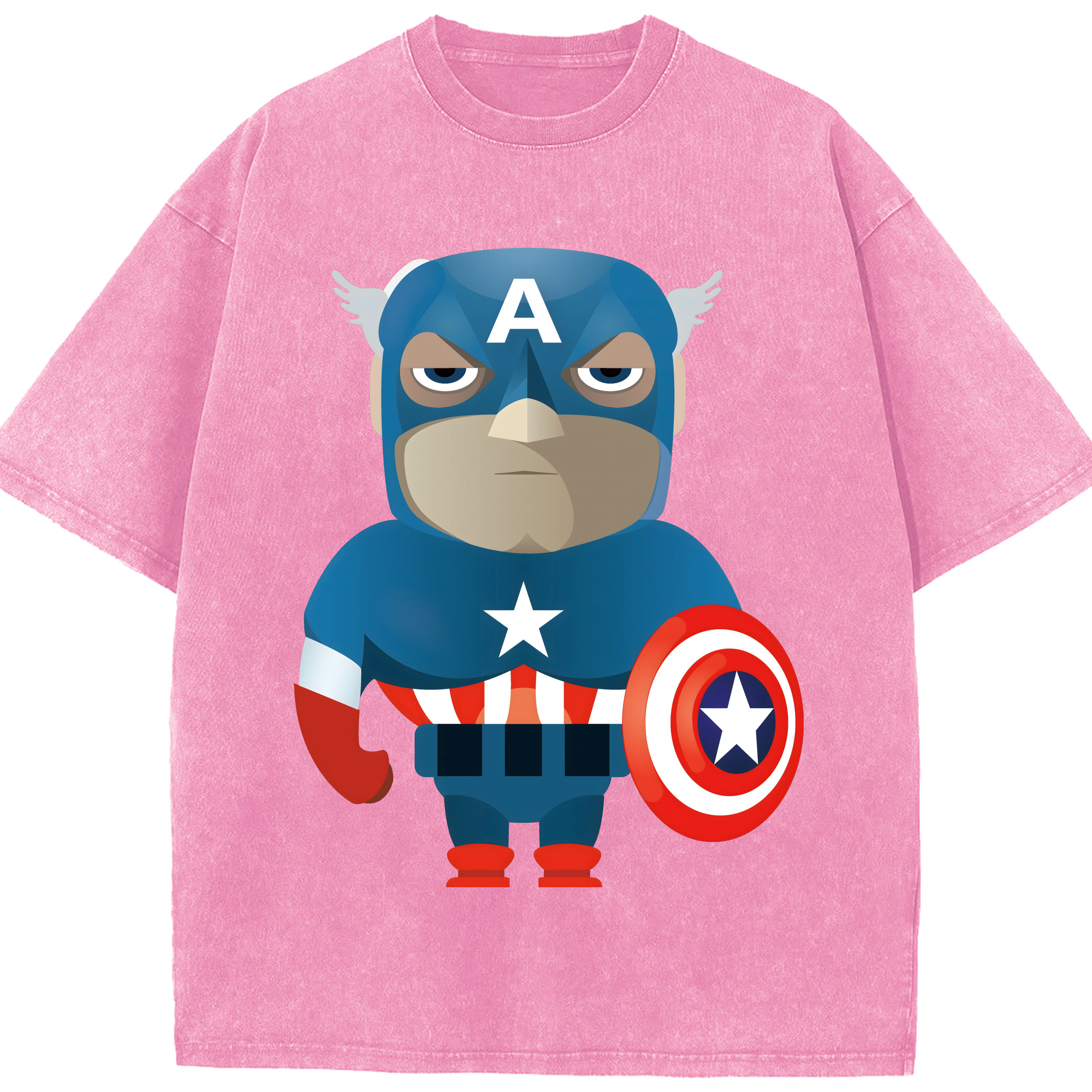 （画像用） アベンジャーズ The Avengers 綿100% ヴィンテージ風 半袖Tシャツ（フロントプリント）